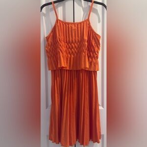 SHEIN Orange Kids Casual Dress